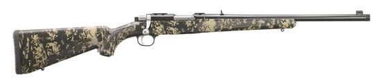.357 Magnum bolt action rifle with Kryptek stock.